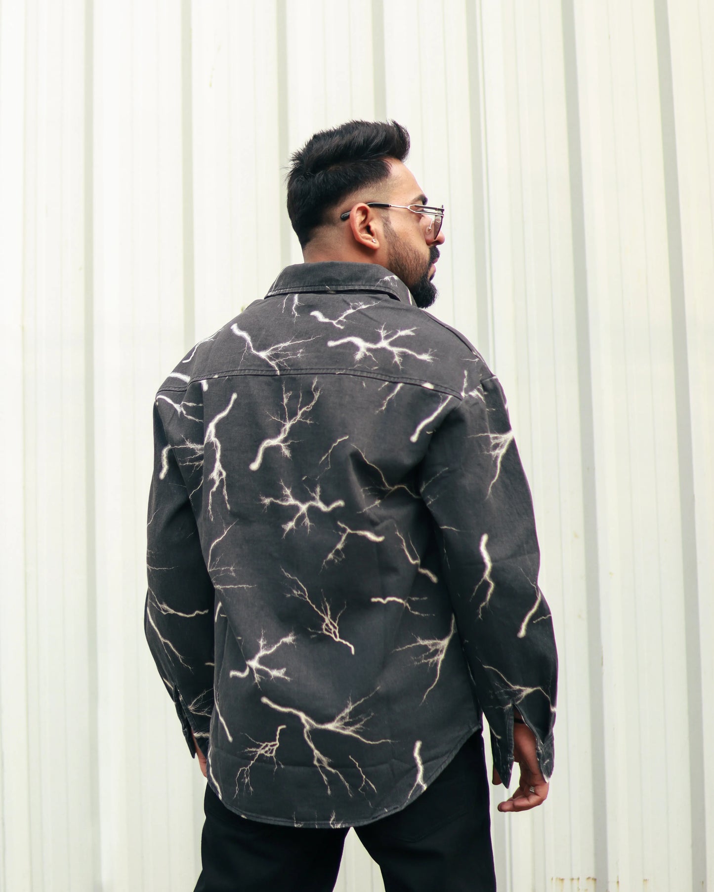 LIGHTING DENIM SHIRT