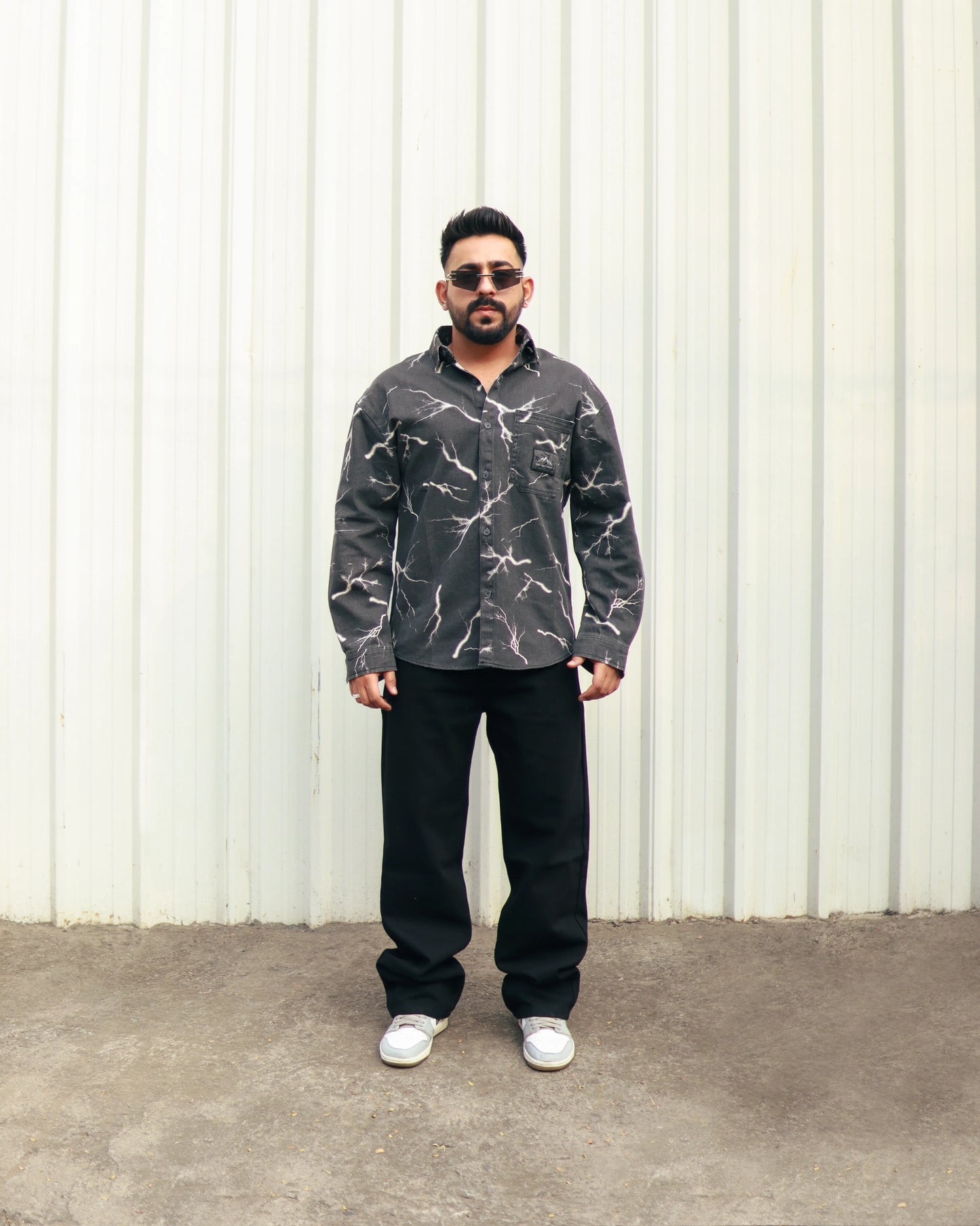 LIGHTING DENIM SHIRT