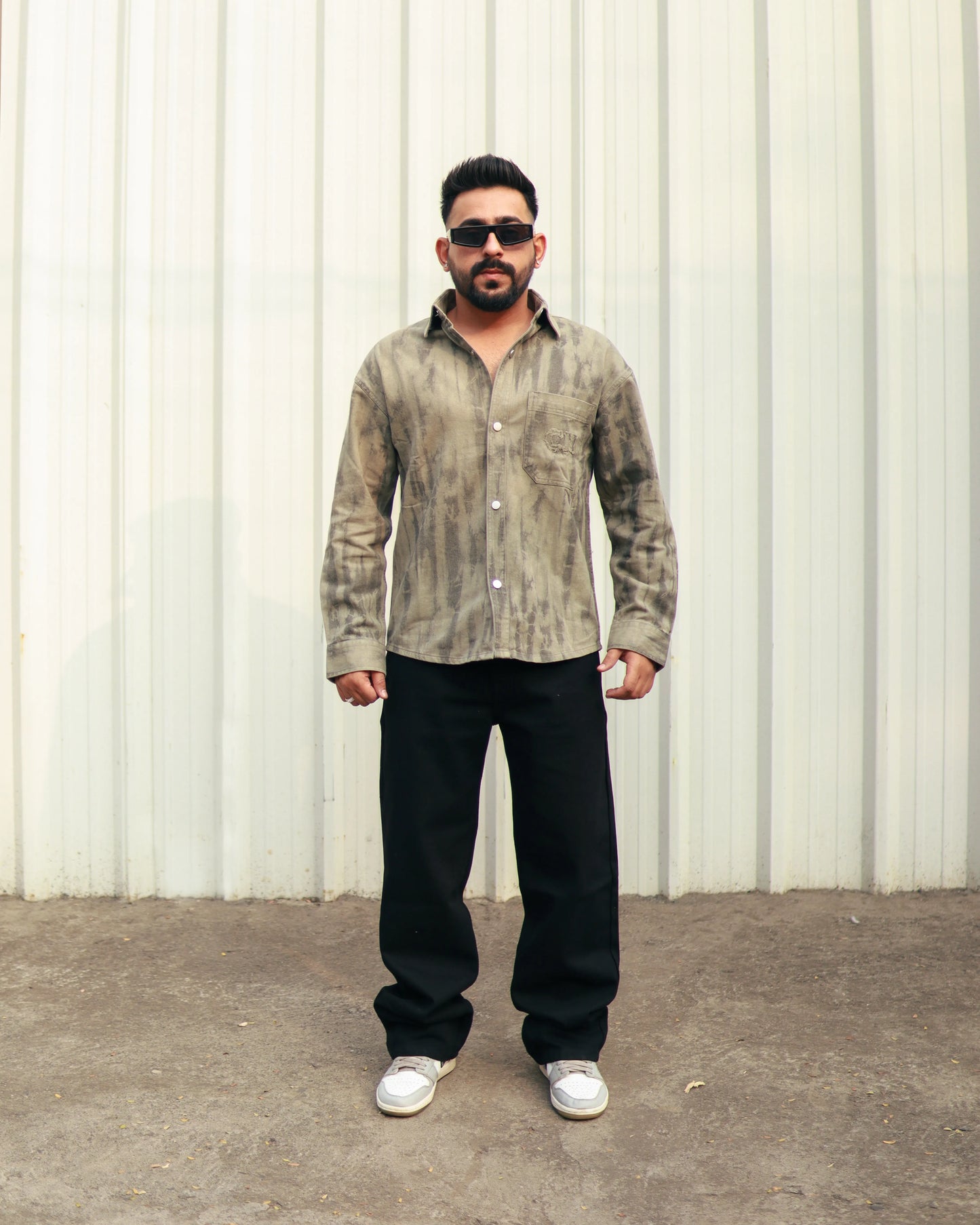 MILITARY DENIM SHIRT