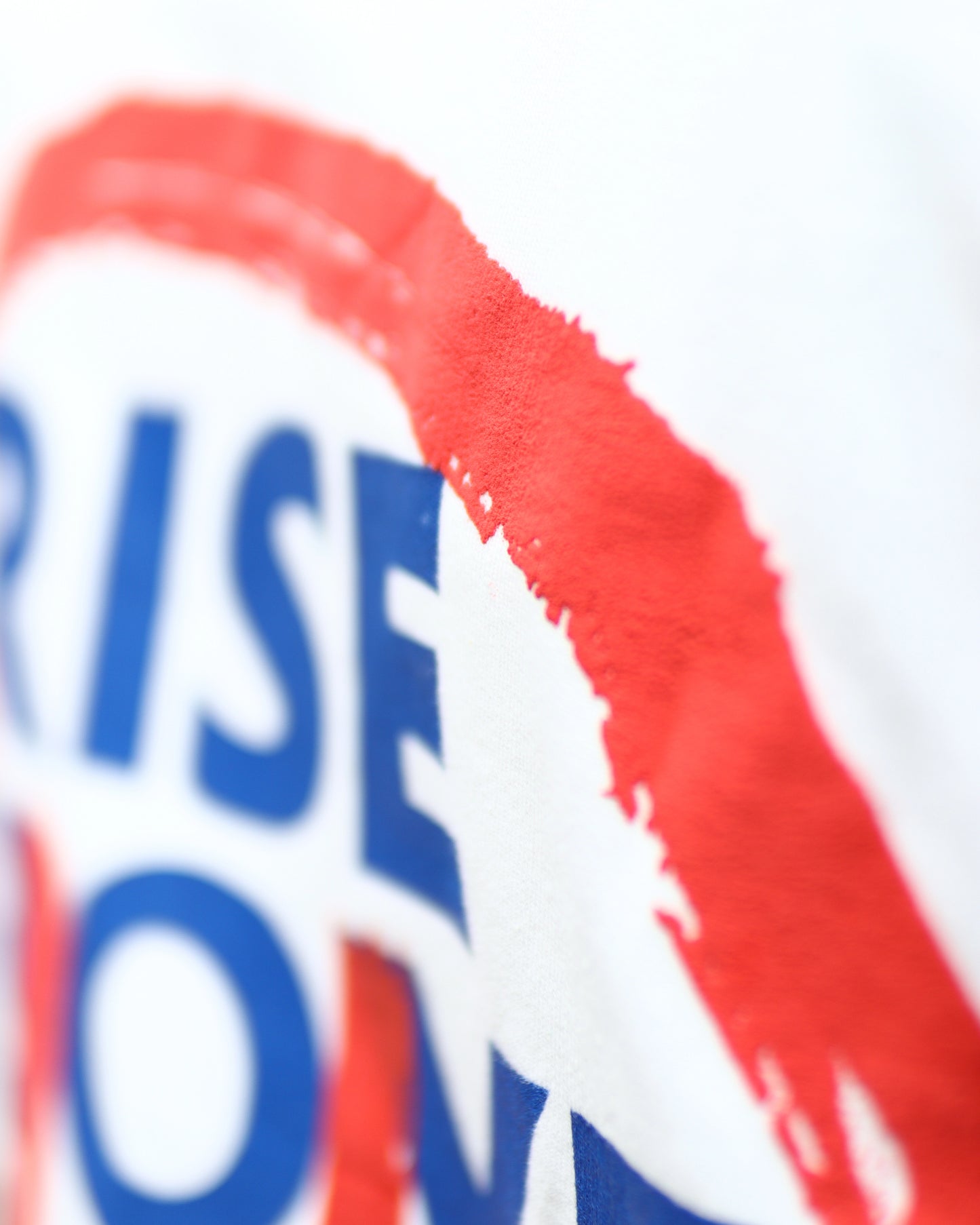 RISE ABOVE WHITE T-SHIRT