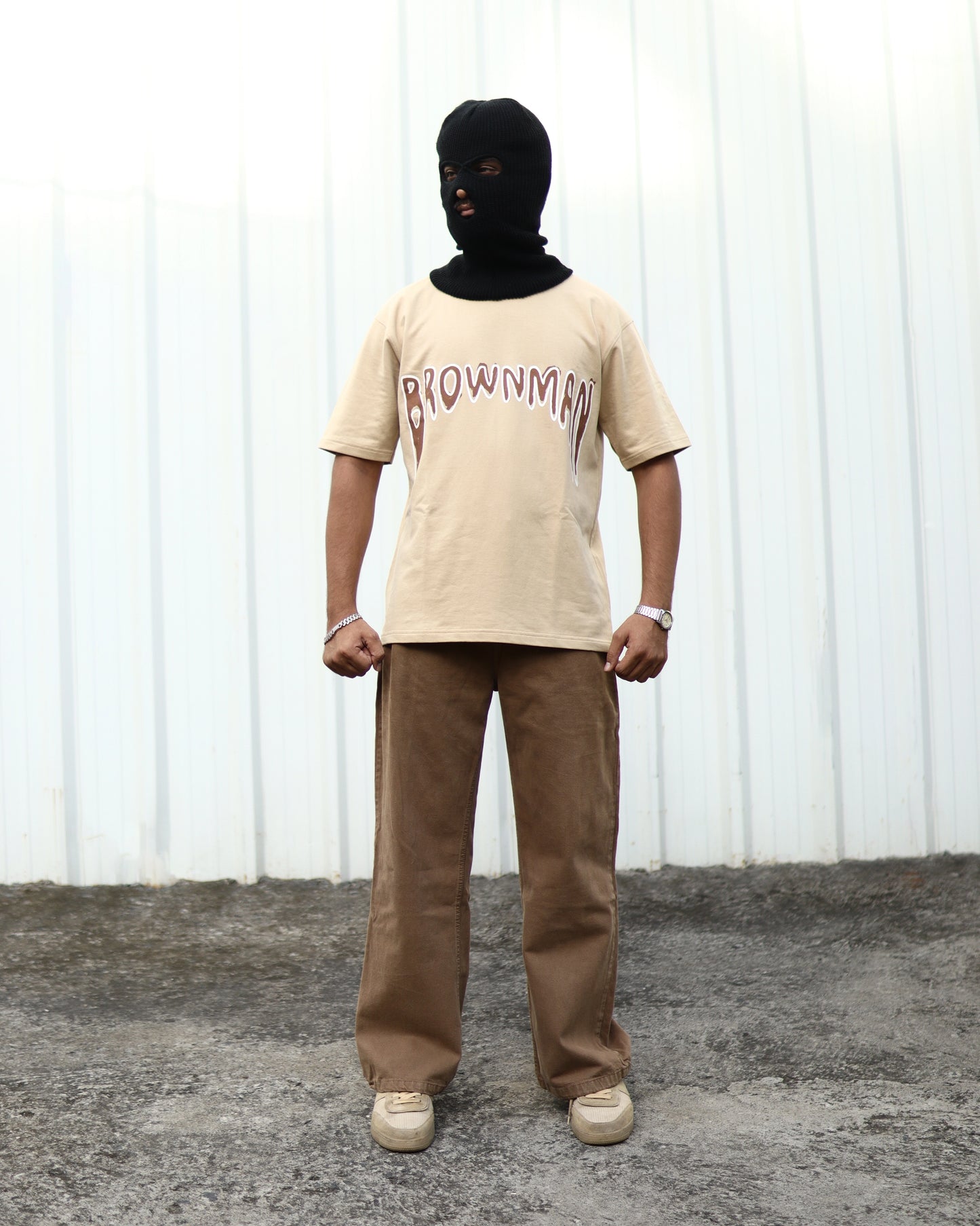 GODS FAVOURITE BEIGE T-SHIRT