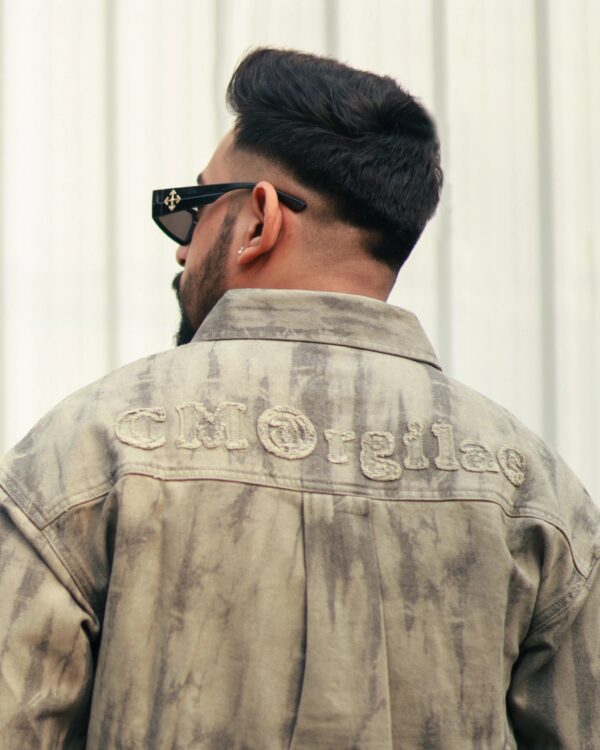 MILITARY GREEN DENIM SHIRT