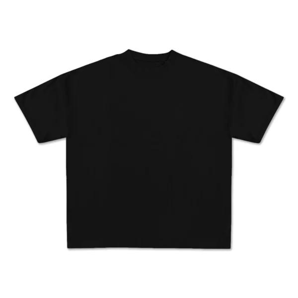 OVERSIZED BLANK BLACK