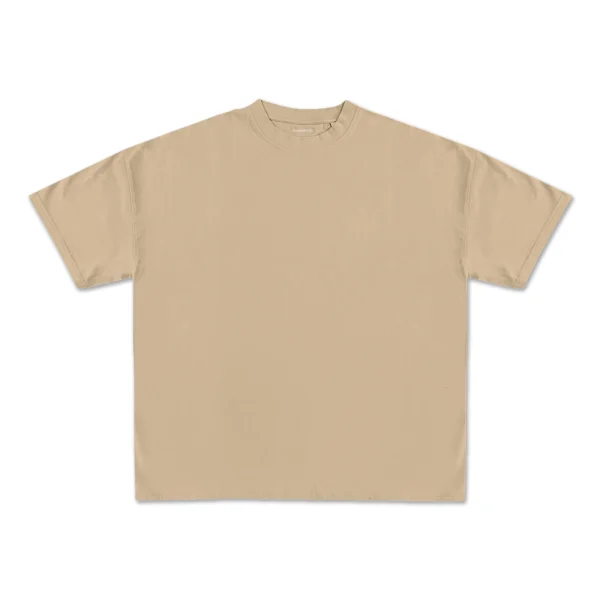 OVERSIZED BLANK LIGHT BROWN